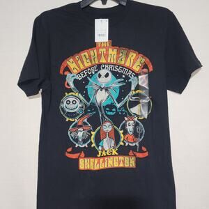 The nightmare before Christmas men's small shirt faded